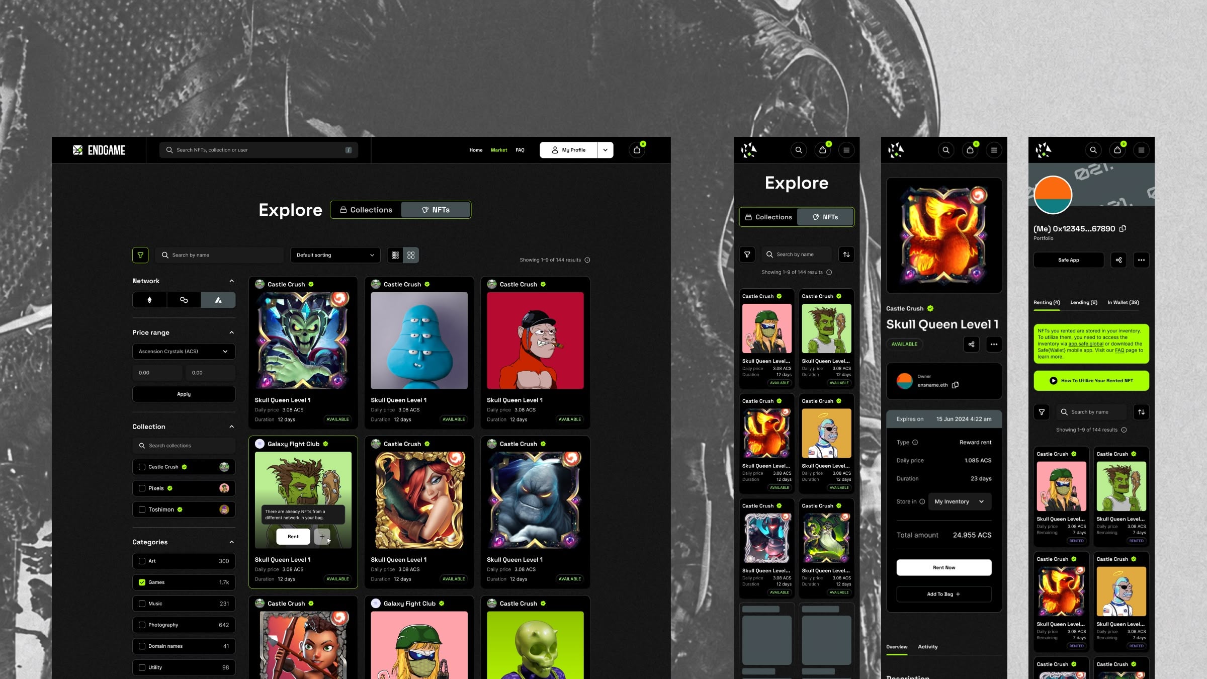 Endgame App project by DesignHopper